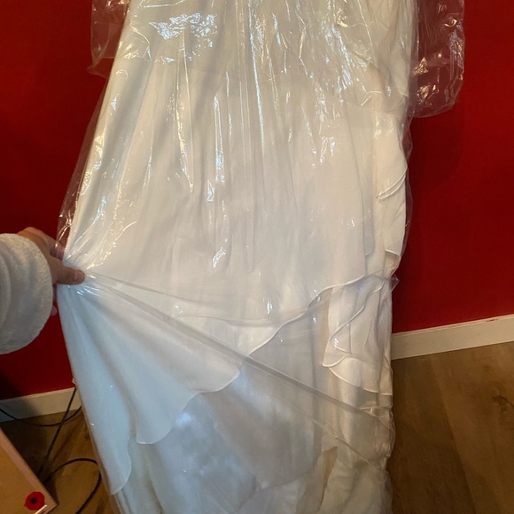 White Wedding Dress - Picture 2 of 5